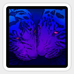 Tiger Love Sticker